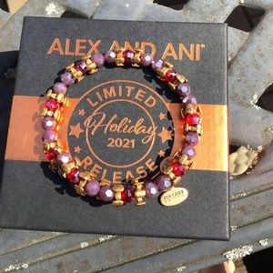 Alex and Ani vintage beaded bracelet